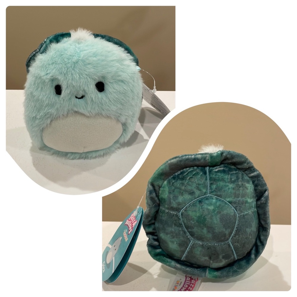 NWT 5” Onica the Sea Turtle FUZZAMALLOW Squishmallow